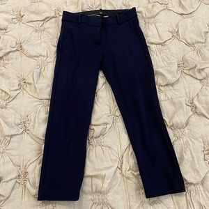J. Crew 365 Straight Leg Navy Pants